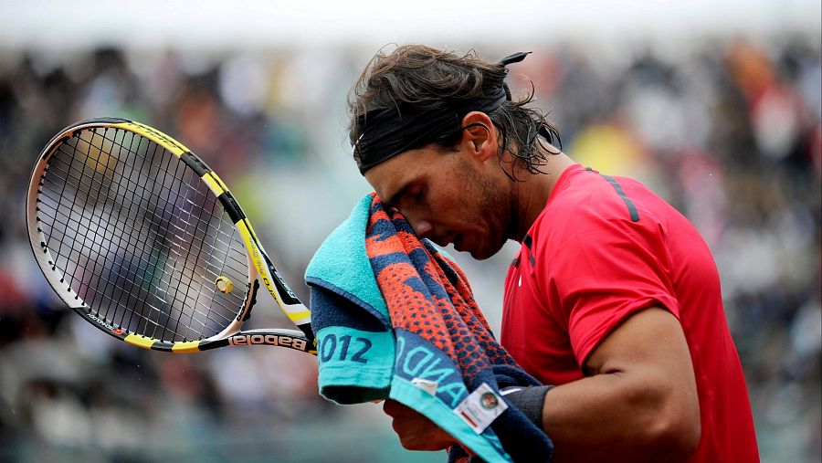 Rafa Nadal en Roland Garros 2012