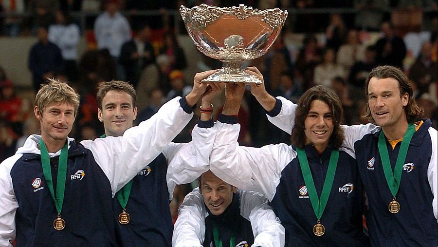 España gana la Copa Davis 2004.