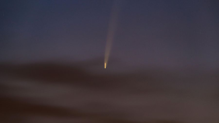 Última oportunidad para ver al cometa del siglo