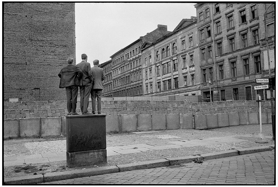 El Muro en Berlín Occidental, Alemania, 1962