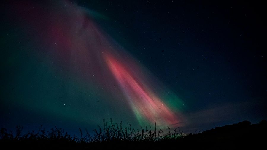 Aurora boreal Escocia