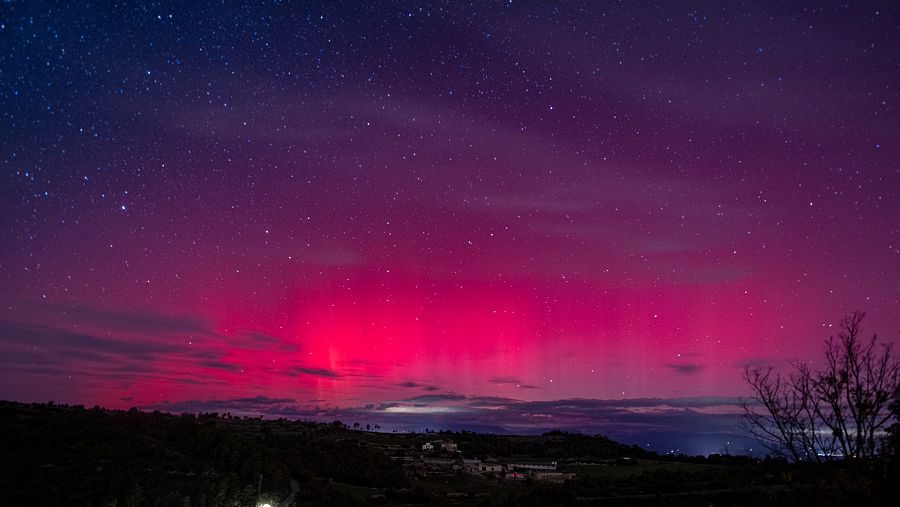 Aurora boreal Cataluña