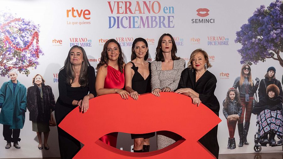 Las actrices protagonistas de 'Verano en diciembre'