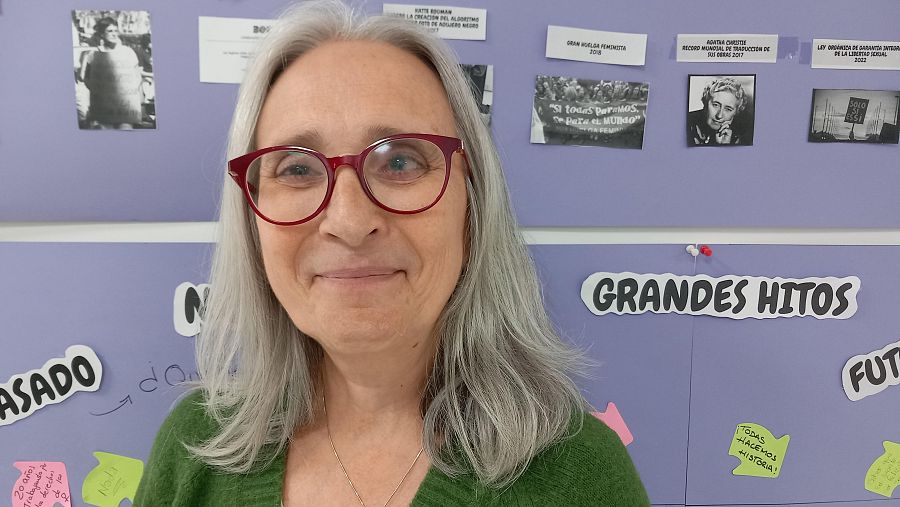 Begoña Moreno, coordinadora del centro de crisis contra la violencia sexual de Madrid