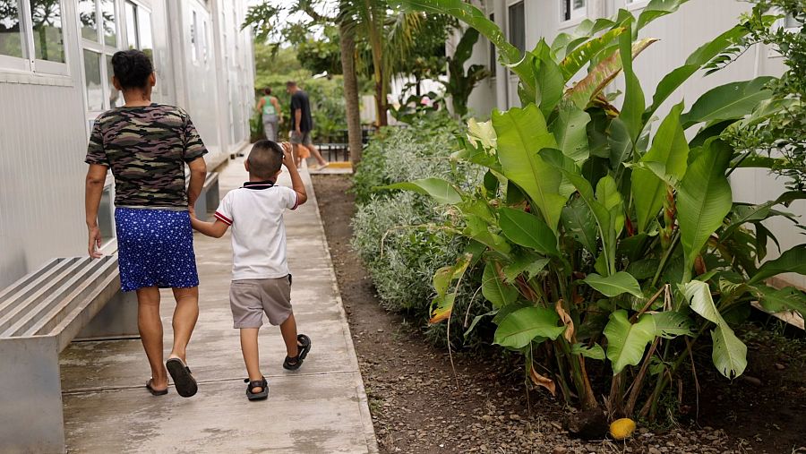 Albergue Hospitalidad y Solidaridad, en Tapachula, Chiapas (México)