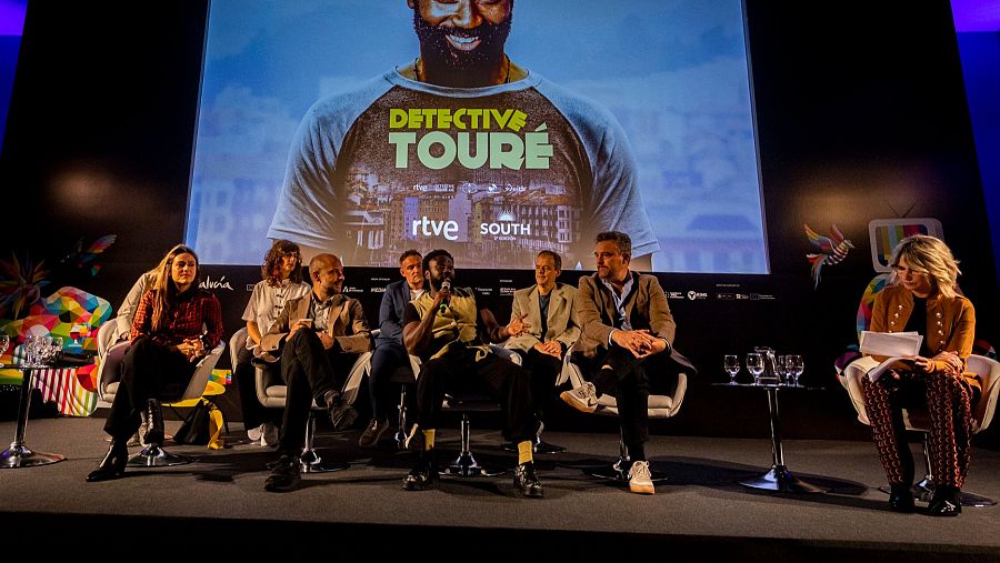 Rueda de prensa de 'Detective Touré' en el South festival