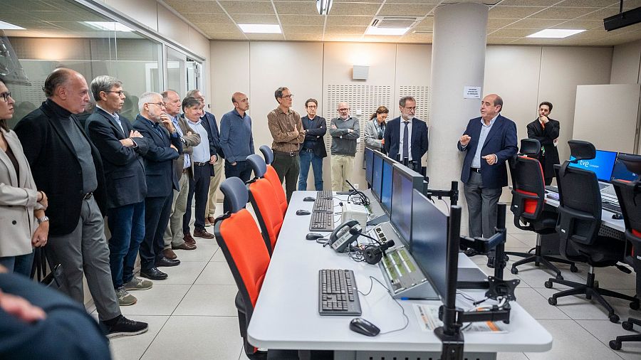 Visita al centro de Producción de RTVE en Sant Cugat del Vallés