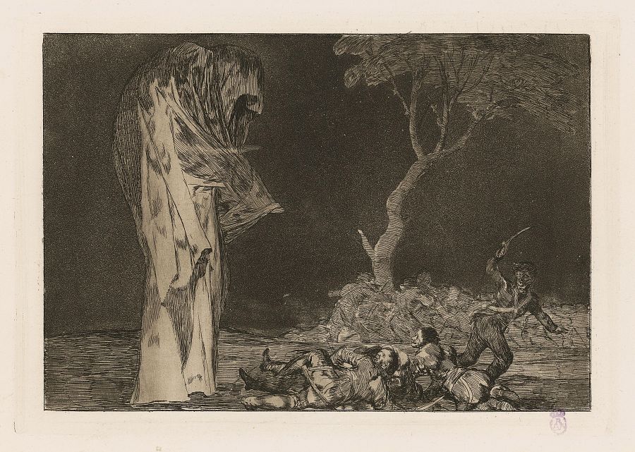 'Disparate de miedo', Goya