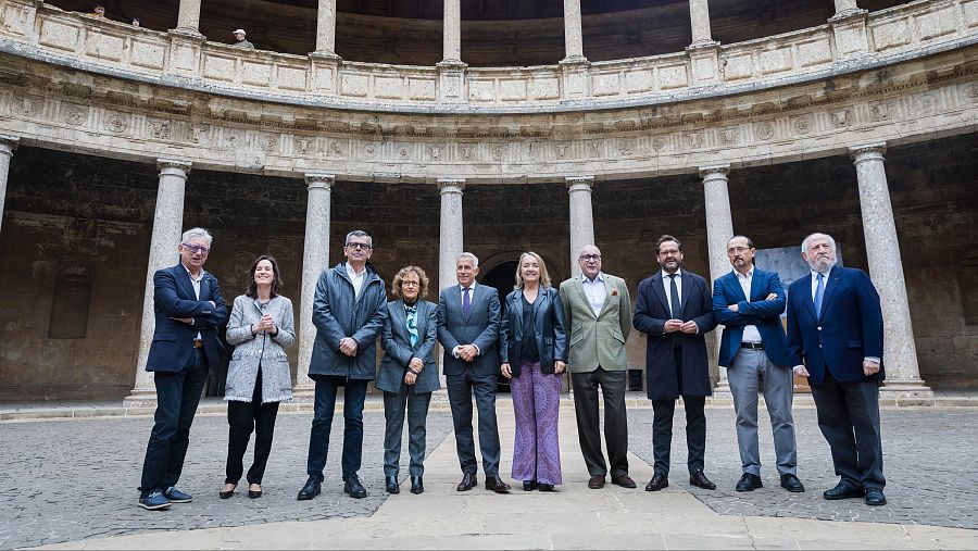 Foto de los asistentes a la presentación