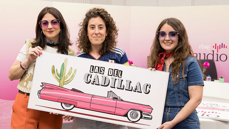 Laura del Val en el podcast 'Las del Cadillac', con Raquel Elices y María Canet