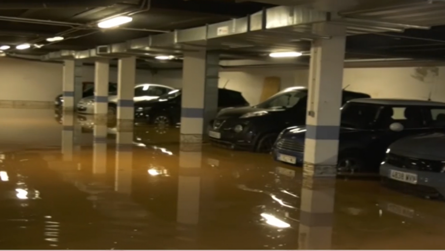 Daños por la DANA: fuerte granizada en Almería