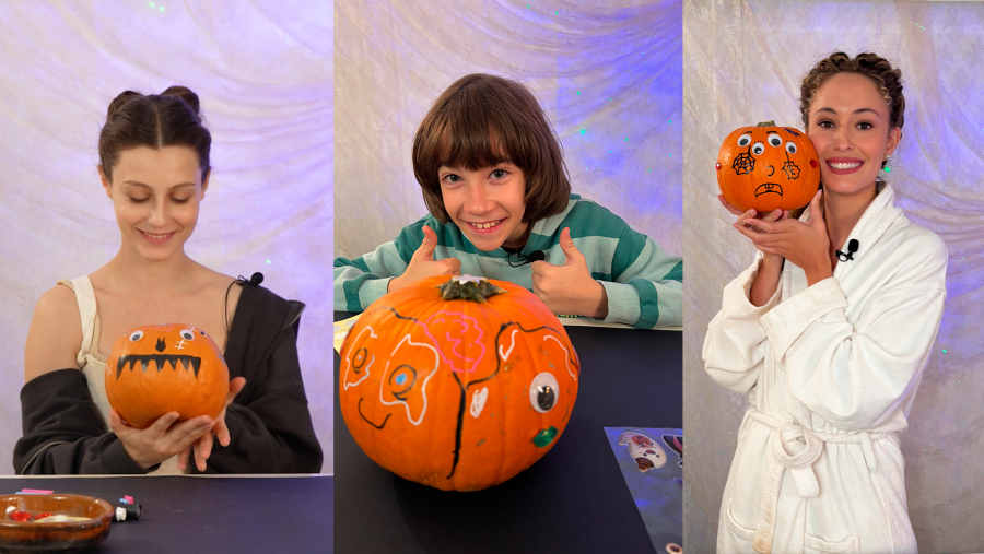 Las calabazas de Emma Guilera, Iván Renedo y Marina Sabadell