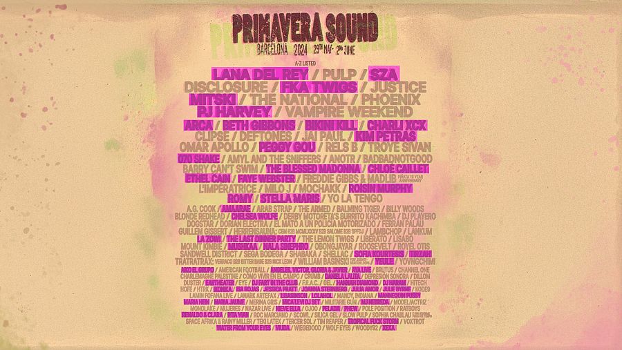 Festival Primavera Sound 2024