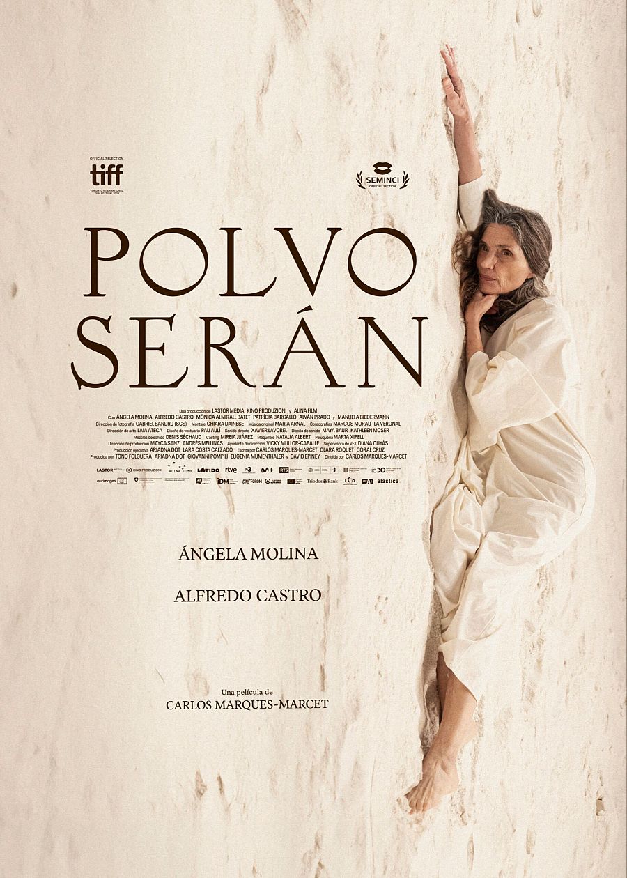 Cartel de 'Polvo serán'