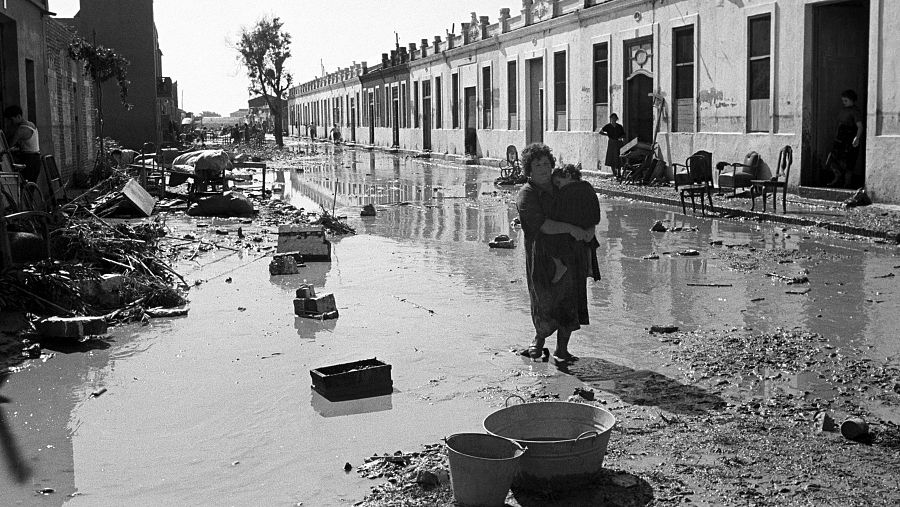 ESPAÑA INUNDACIONES VALENCIA 1957