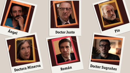 Retratos de los personajes de 