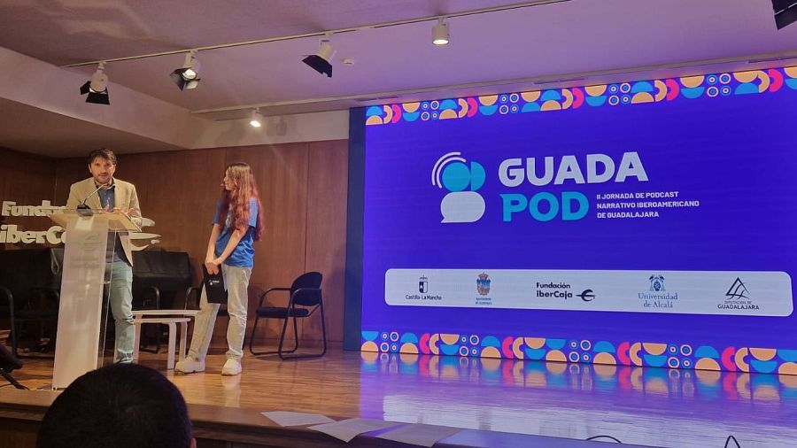 Molo Cebrián participa en GUADAPOD, la II Jornada de Podcast Narrativo Iberoamericano de Guadalajara.
