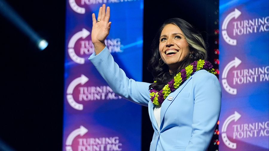 La excongresista y ex precandidata presidencial demócrata Tulsi Gabbard