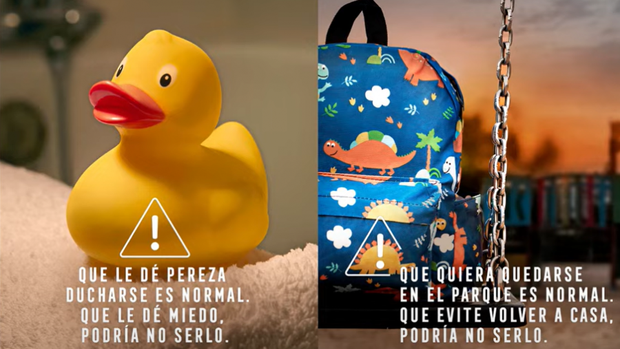 Campaña contra la violencia infantil 'Hay señales que podrían decir mucho'