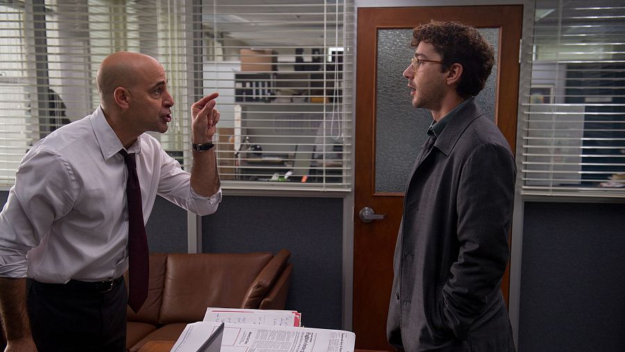 Belén Rueda y Hugo Silva en una escena de 'Pacto de silencio'.