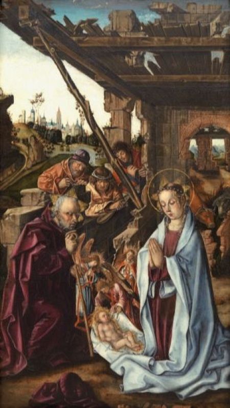 'La natividad', obra creada por Francisco de Osona y Rodrigo de Osona.