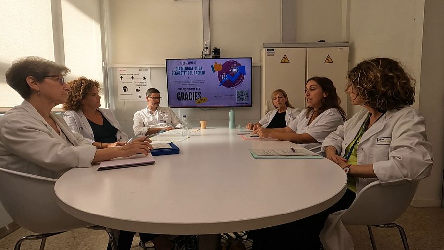 Reunión de médicos de la Unidad de Conductas Adictivas de Sant Joan de Déu