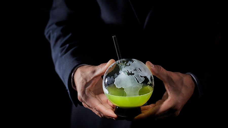 Un coctel del bar The Argo