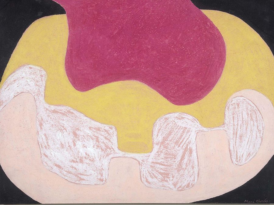 Obra abstracta de Mari Chordà, 