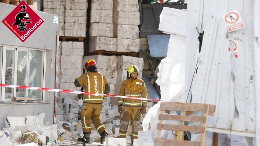 Explosión de una fábrica del municipio valenciano de Ibi, Alicante