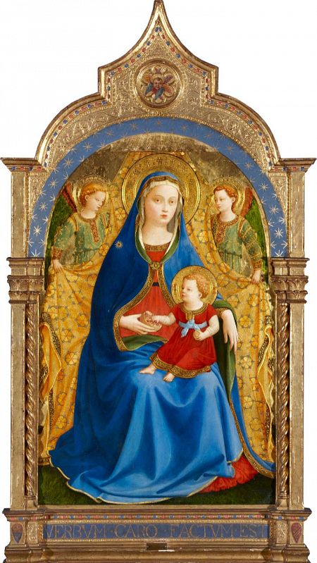 'La Virgen de la granada' de Fra Angelico.