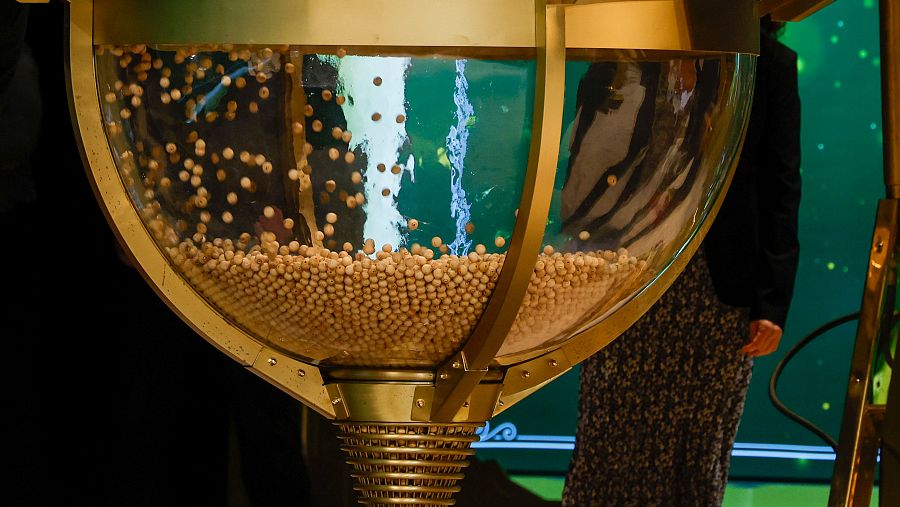 Bombos de la Lotería de Navidad