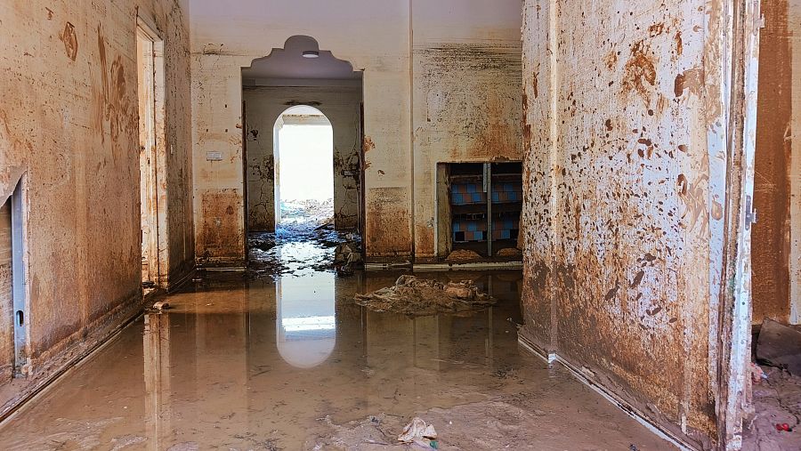 Casa inundada en Paiporta, Valencia.