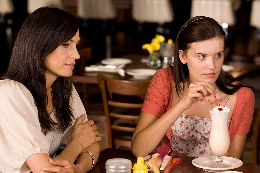 Famke Janssen y Maggie Grace en 'Venganza'