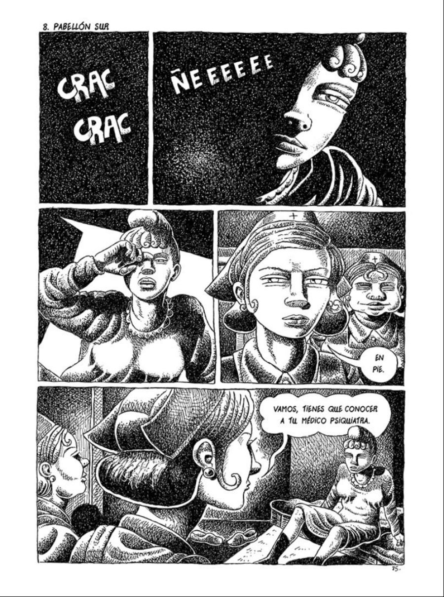 Viñetas de cómic con onomatopeyas (