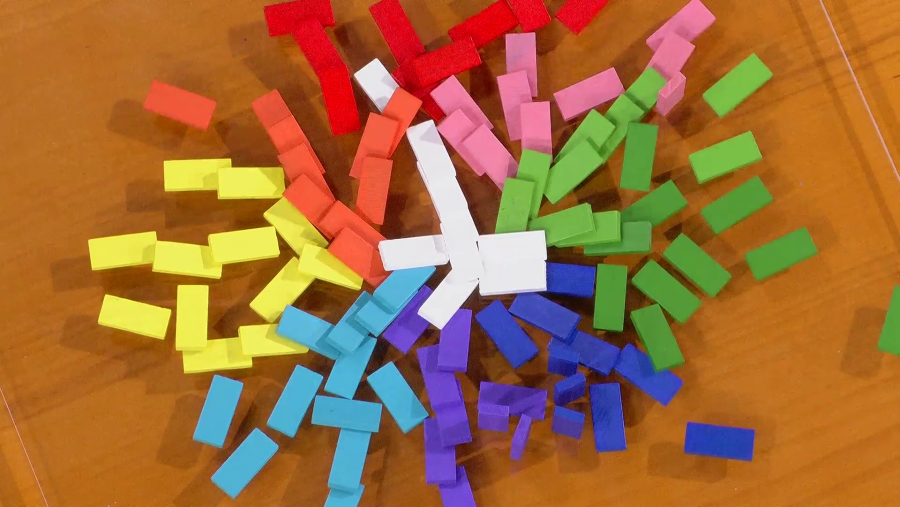 Recreación de cómo funciona la cadena trófica