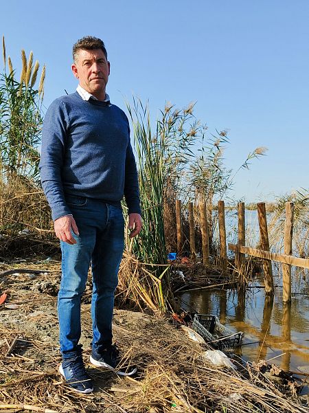 Arrozales de la Albufera valenciana.