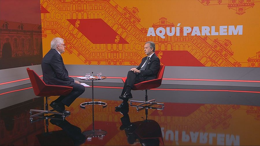 Lluís Falgàs entrevista el degà del Col·legi d'Economistes de Catalunya, Carlos Puig de Travy