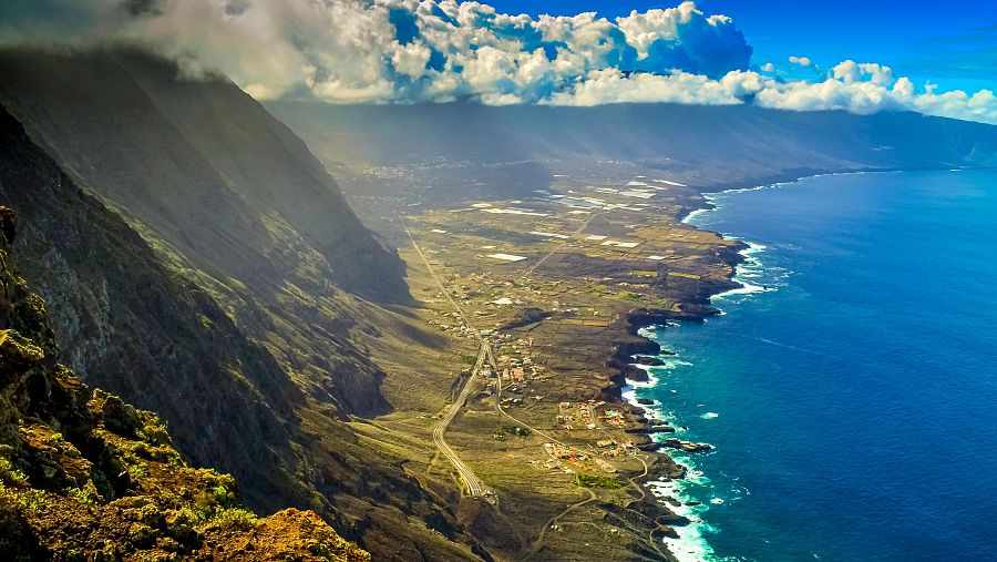 Valle de El Golfo de El Hierro.