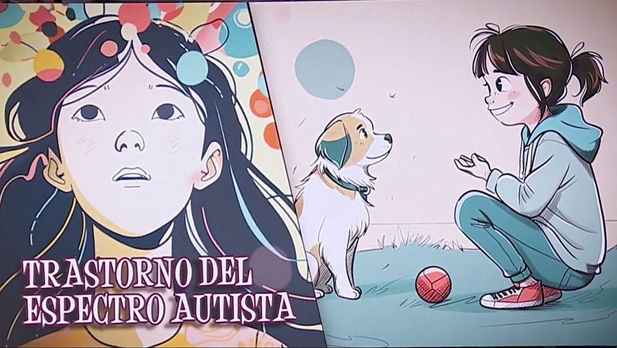 Terapia asistida con perros para niños con trastorno del espectro autista