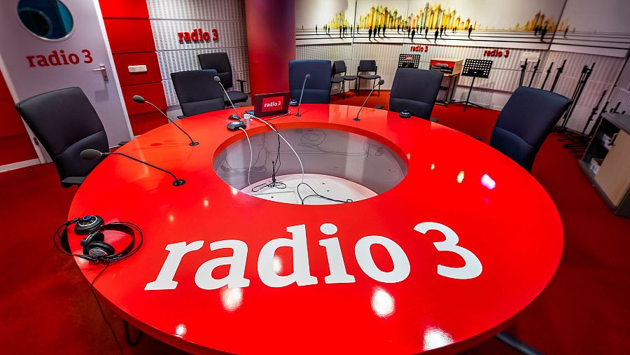 Estudio de Radio 3 en la Casa de la Radio