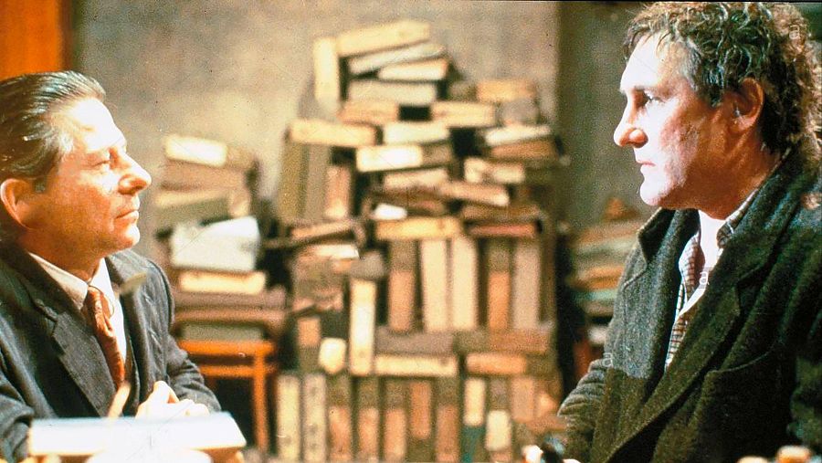 Roman Polanski y Gérard Depardieu en una escena de 