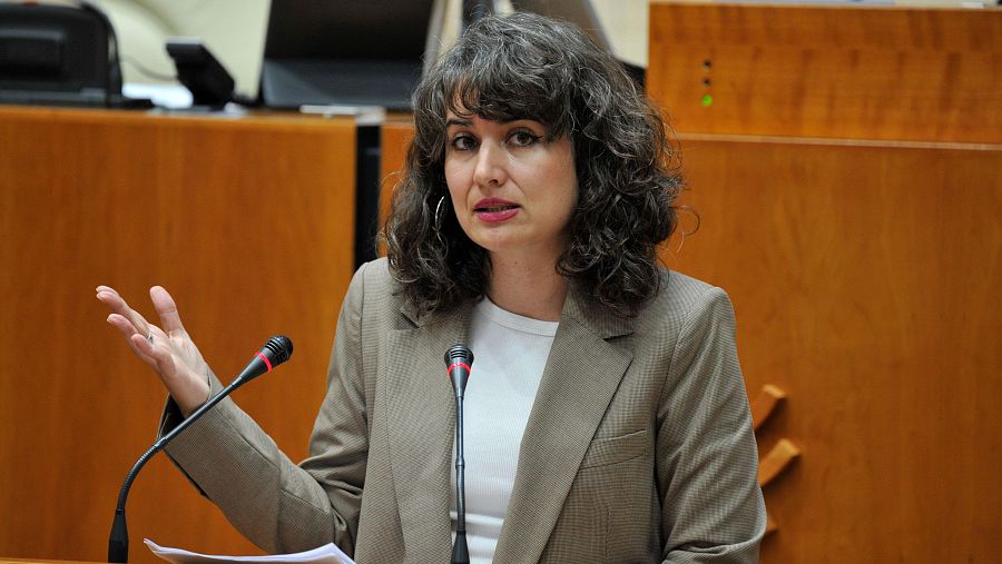 La coordinadora de Pdemos en Extremadura, Irene de Miguel