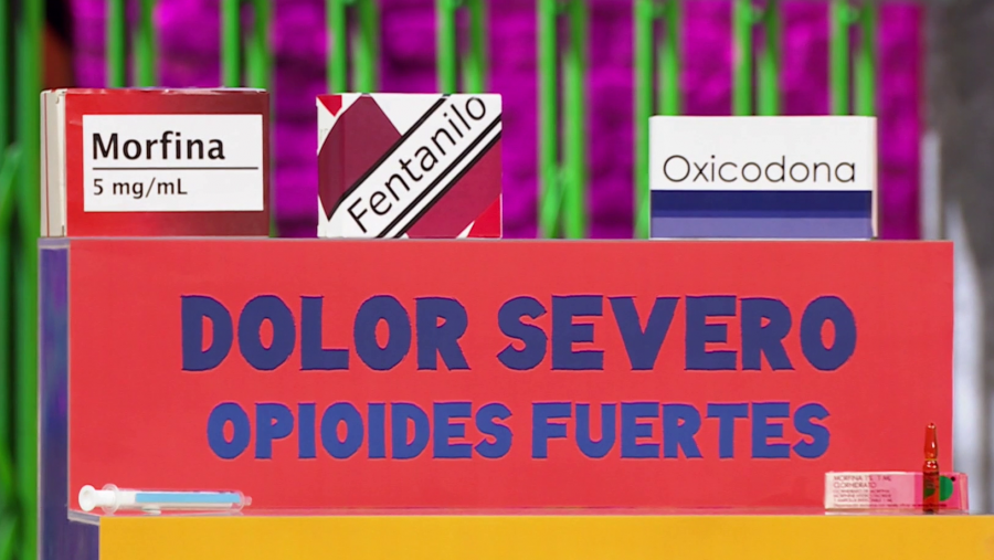 Escalera analgésica. Tercer escalón: Dolor severo