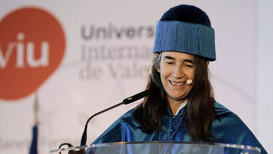 María Blasco, honoris causa por la Universidad Internacional de Valencia