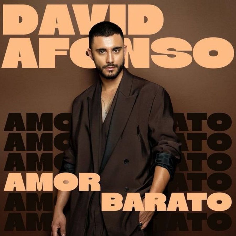 David Afonso en la portada de su single 