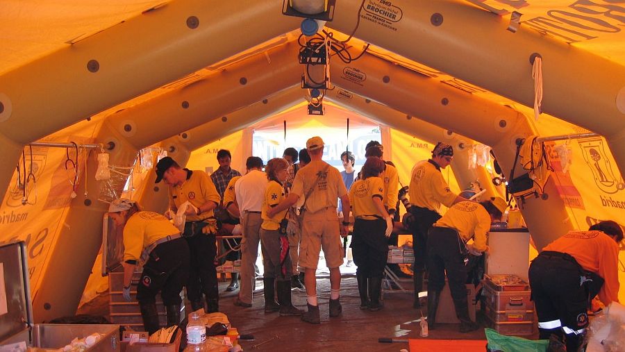 Voluntarios españoles recuerdan la destrucción del tsunami en el Índico