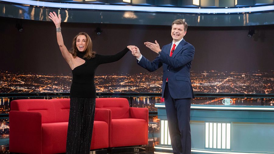 Ana Belén con Marc Giró