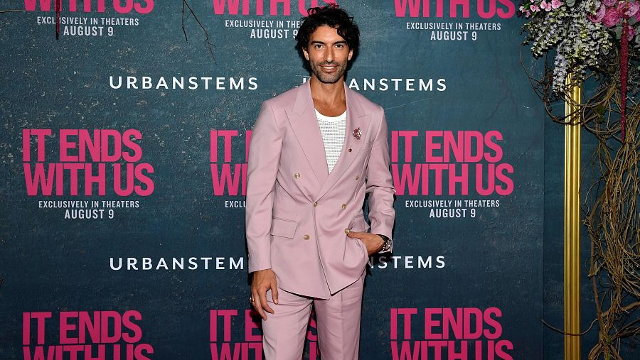 Justin Baldoni asiste al estreno mundial de 'Romper el círculo' en Nueva York