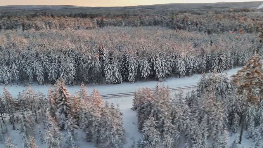 La aventura de Daniel Sanz en bici para entregar las cartas a Papa Noel