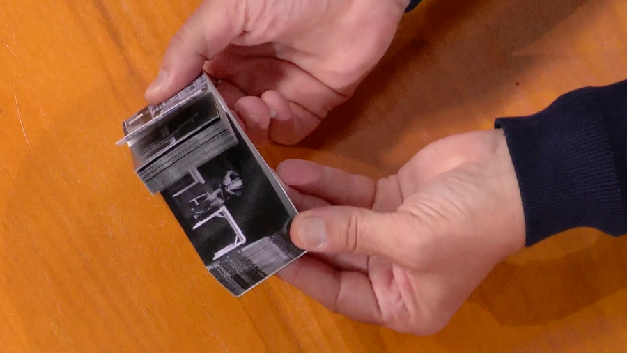 Los 'flipbooks' crean la ilusión de movimiento al pasar las páginas a una velocidad concreta